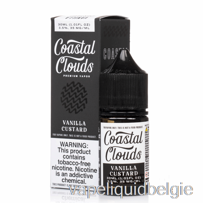 Vape België Vanillevla - Kustzouten - 30ml 50mg